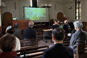 好善社創立145周年記念礼拝及び慰廃園記念碑設置感謝会