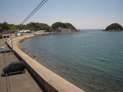 長島愛生園の入江風景