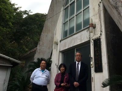 和光伝道所の前で