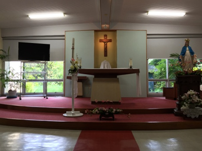 カトリック愛楽園礼拝堂祭壇